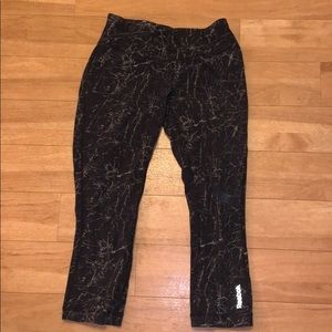 Reebok XS cropped leggings
